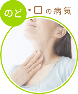 のど・口の病気